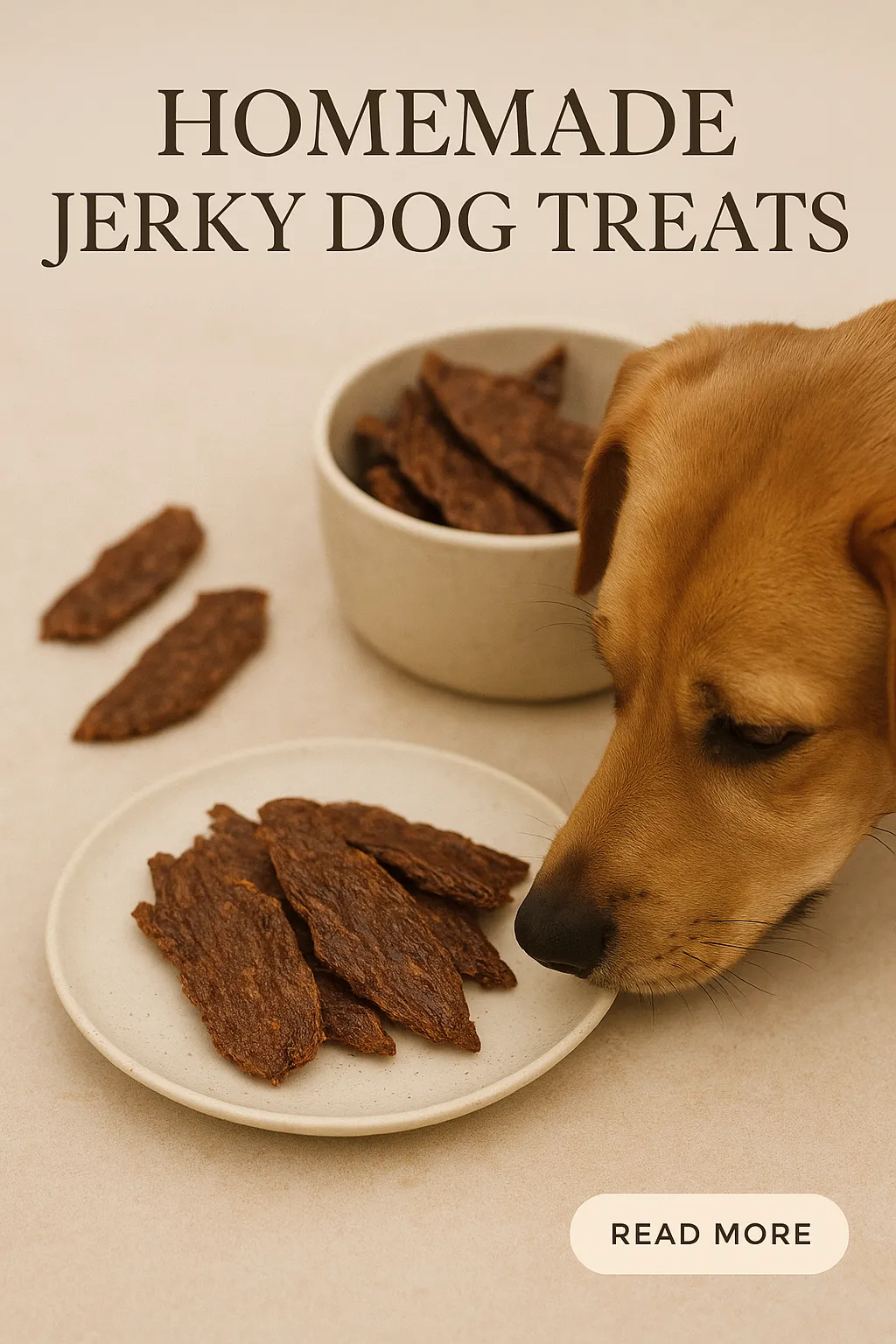 Homemade Jerky Dog Treats