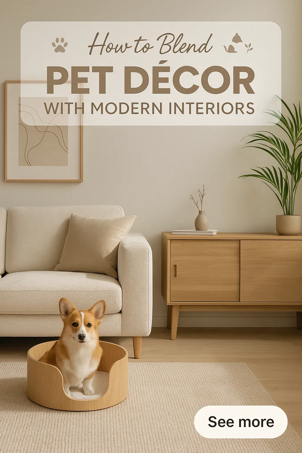 How to Blend Pet Decor with Modern Interiors