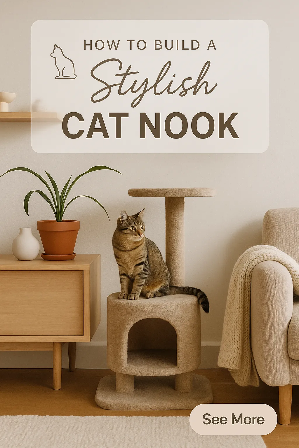 How to Build a Stylish Cat Nook