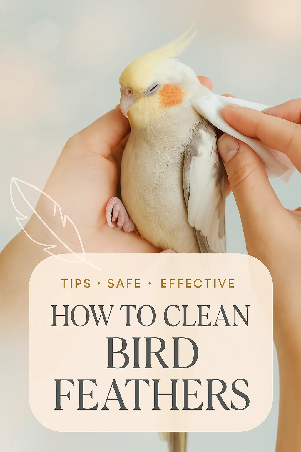 How to Clean Bird Feathers