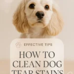 How to Clean Dog Tear Stains