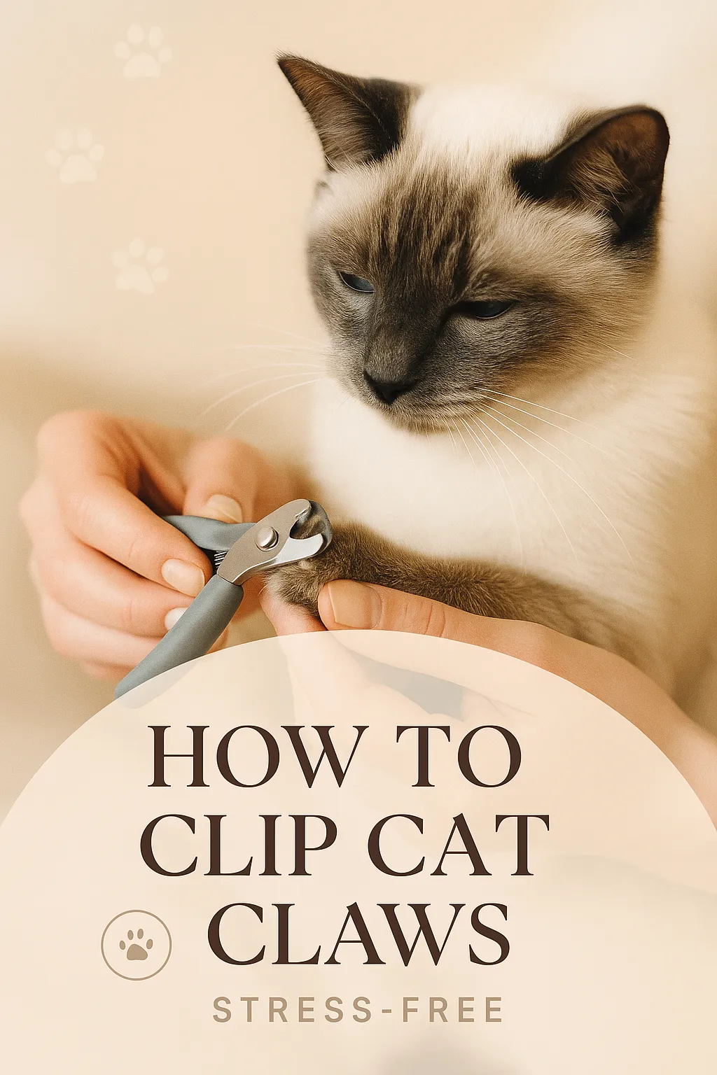 How to Clip Cat Claws Stress Free