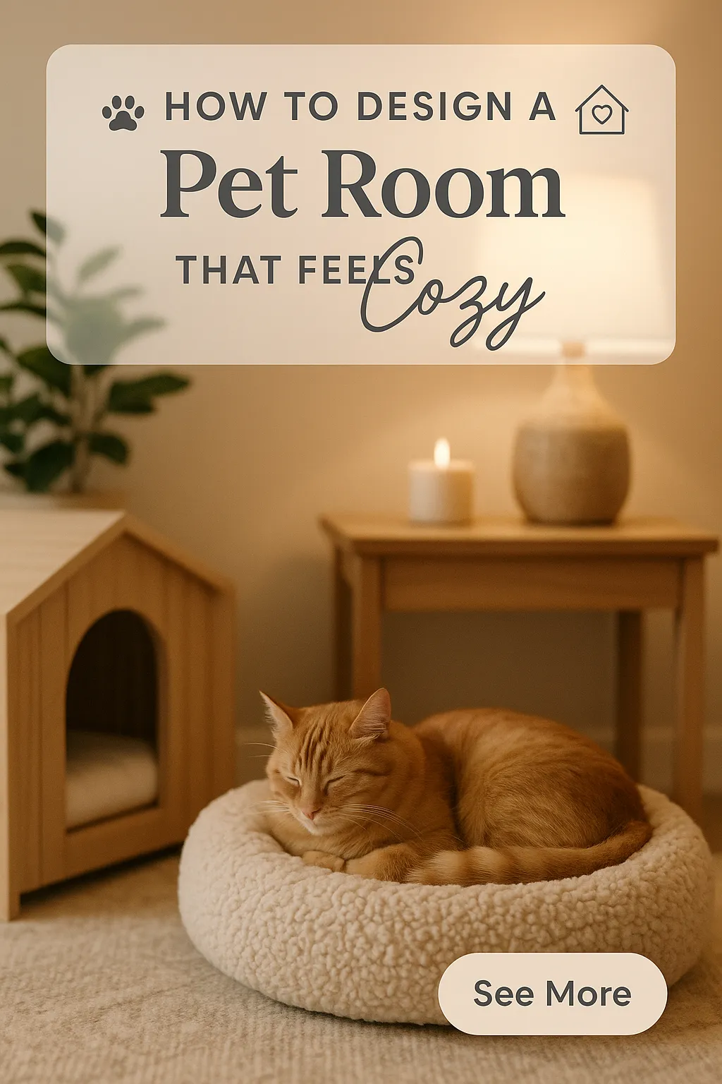 How to Design a Pet Room That Feels Cozy