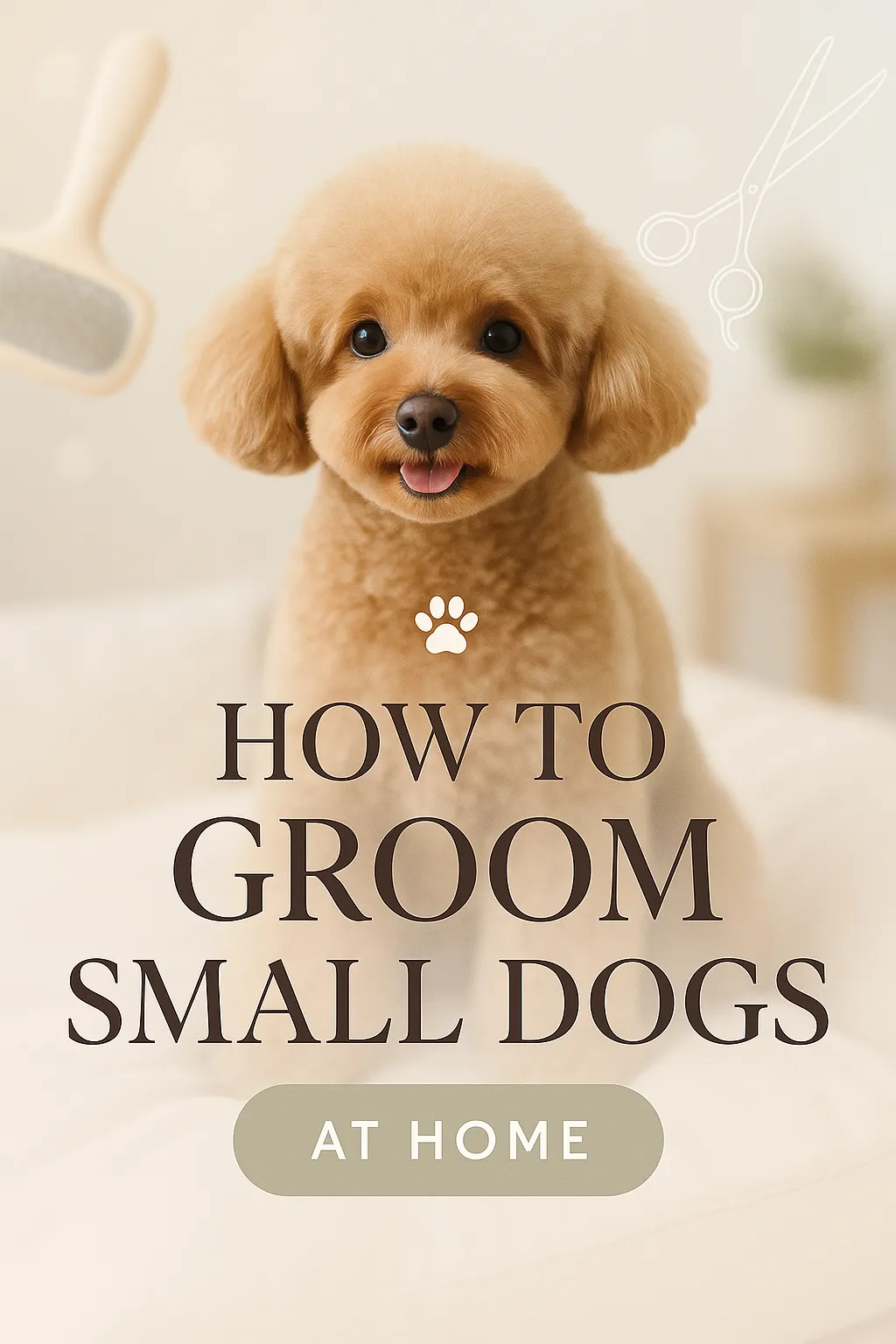 How to Groom Small Dogs at Home