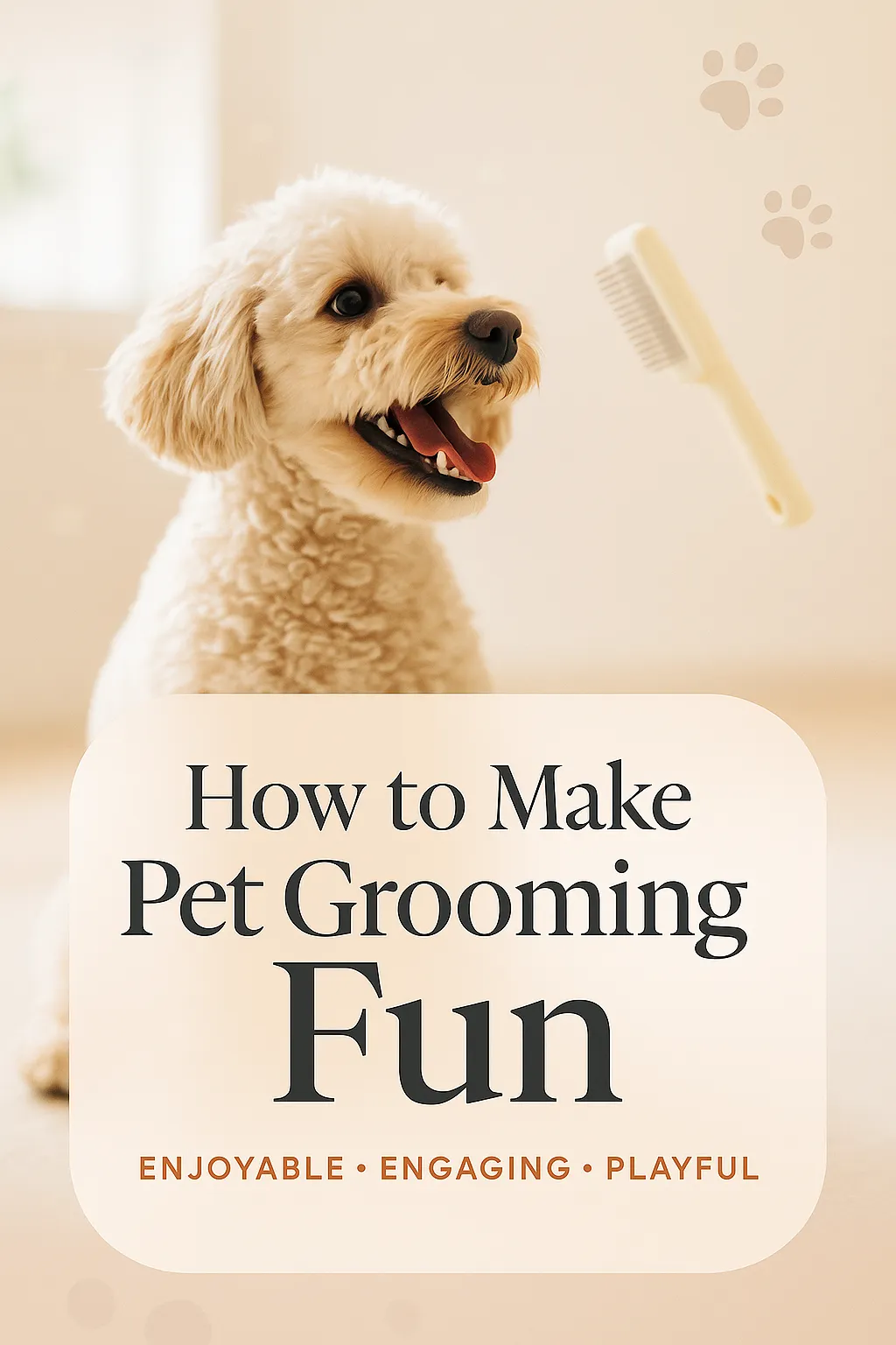 How to Make Pet Grooming Fun