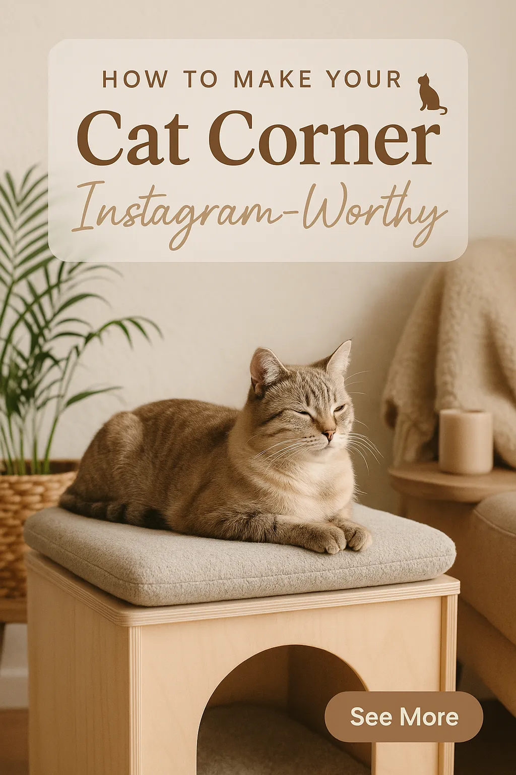 How to Make Your Cat Corner Instagram Worthy
