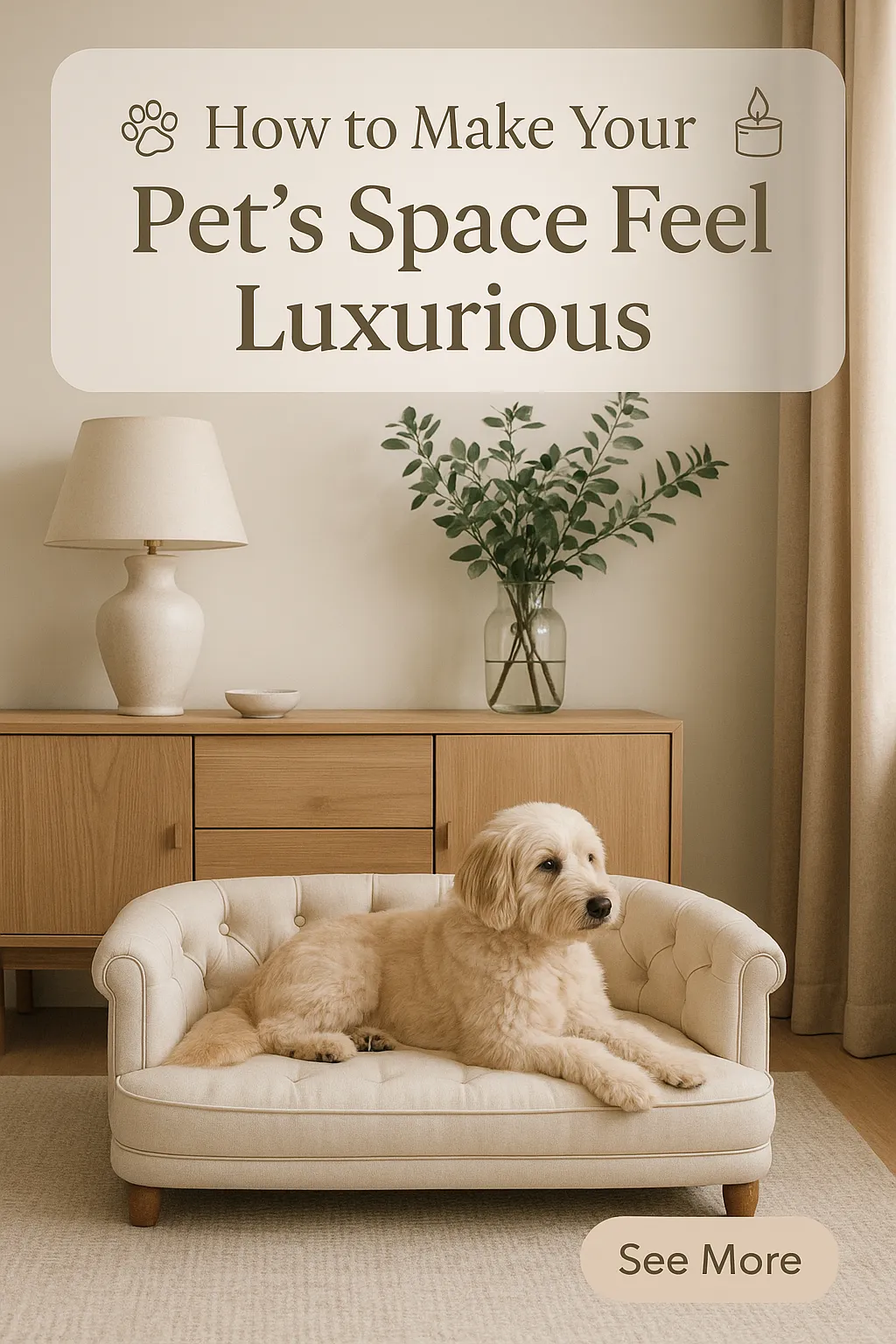 How to Make Your Pets Space Feel