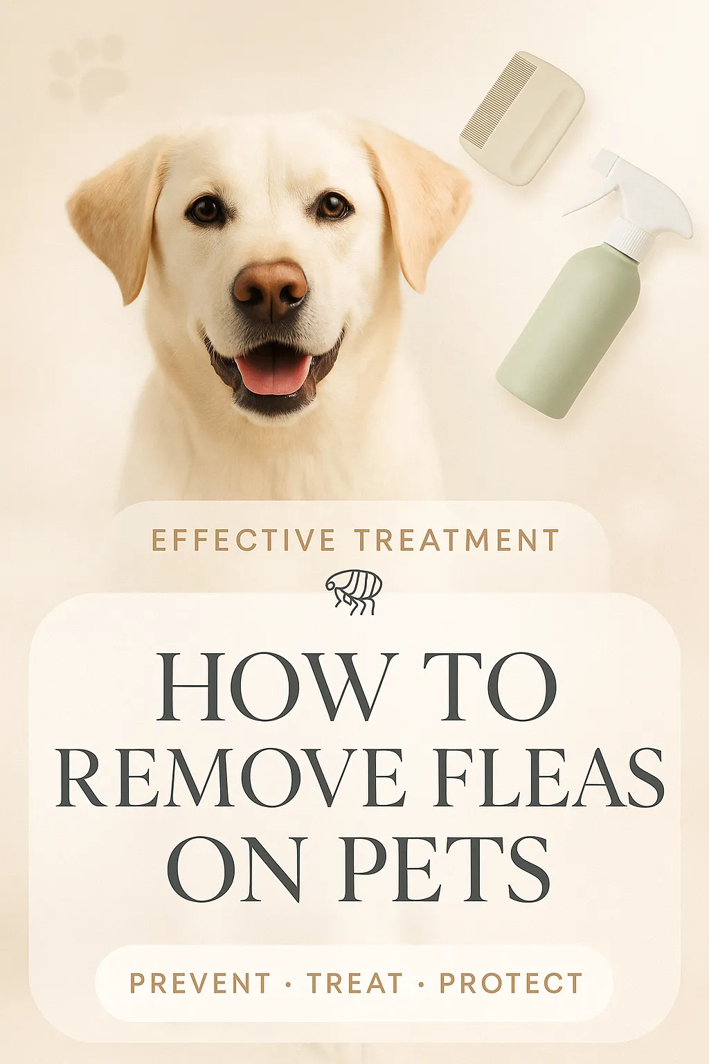 How to Remove Fleas on Pets