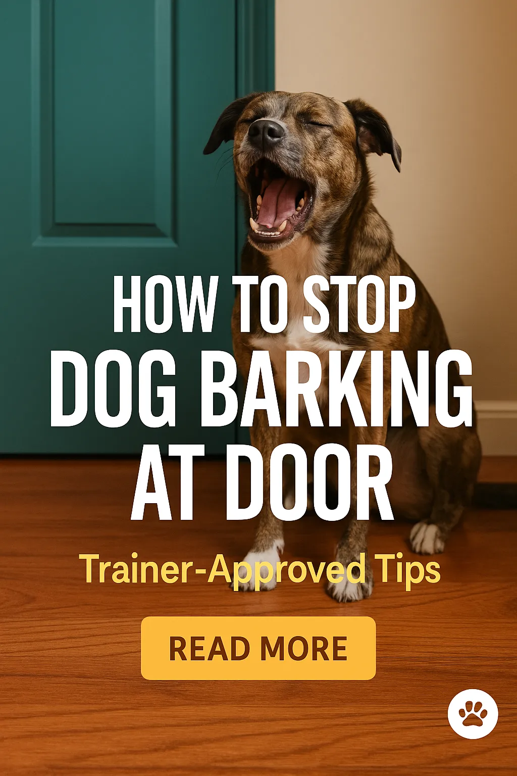 How to Stop Dog Barking at Door