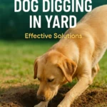 How to Stop Dog Digging in Yard