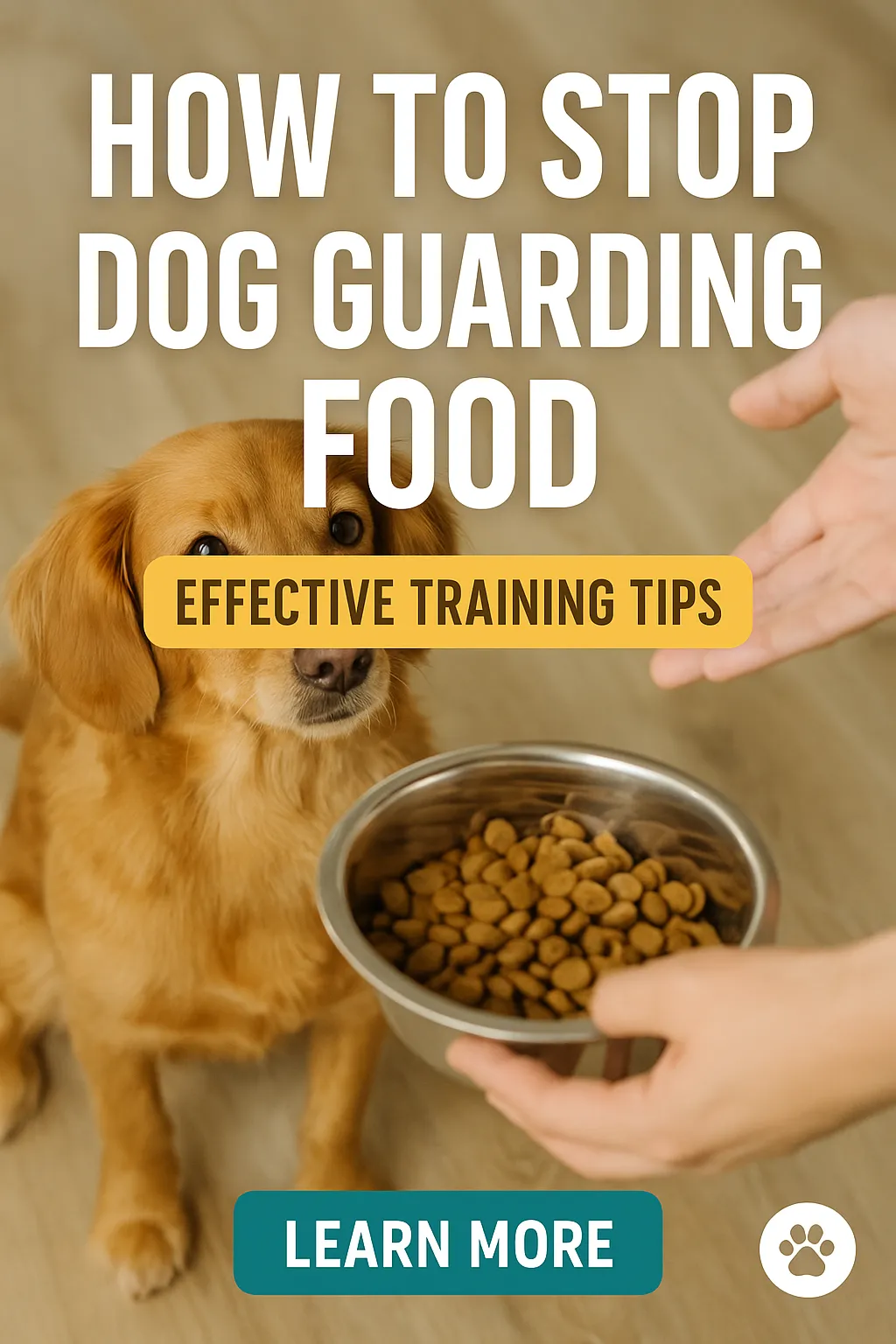 How to Stop Dog Guarding Food