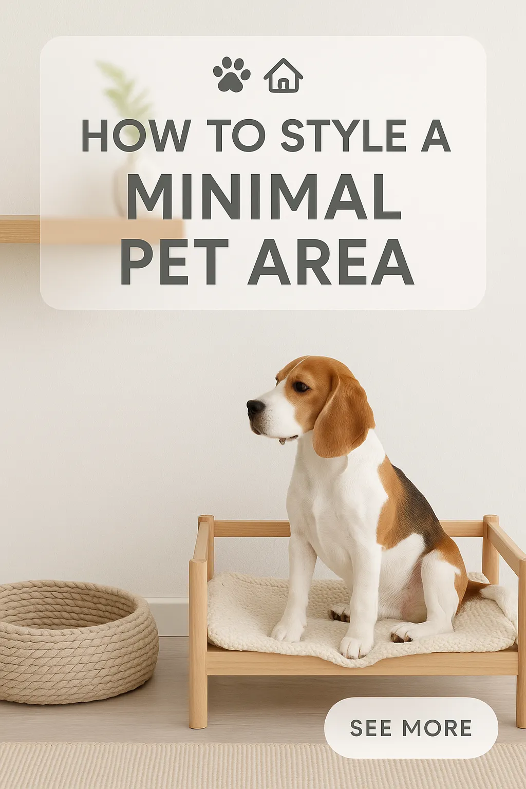 How to Style a Minimal Pet Area