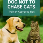 How to Train Dog Not to Chase Cats