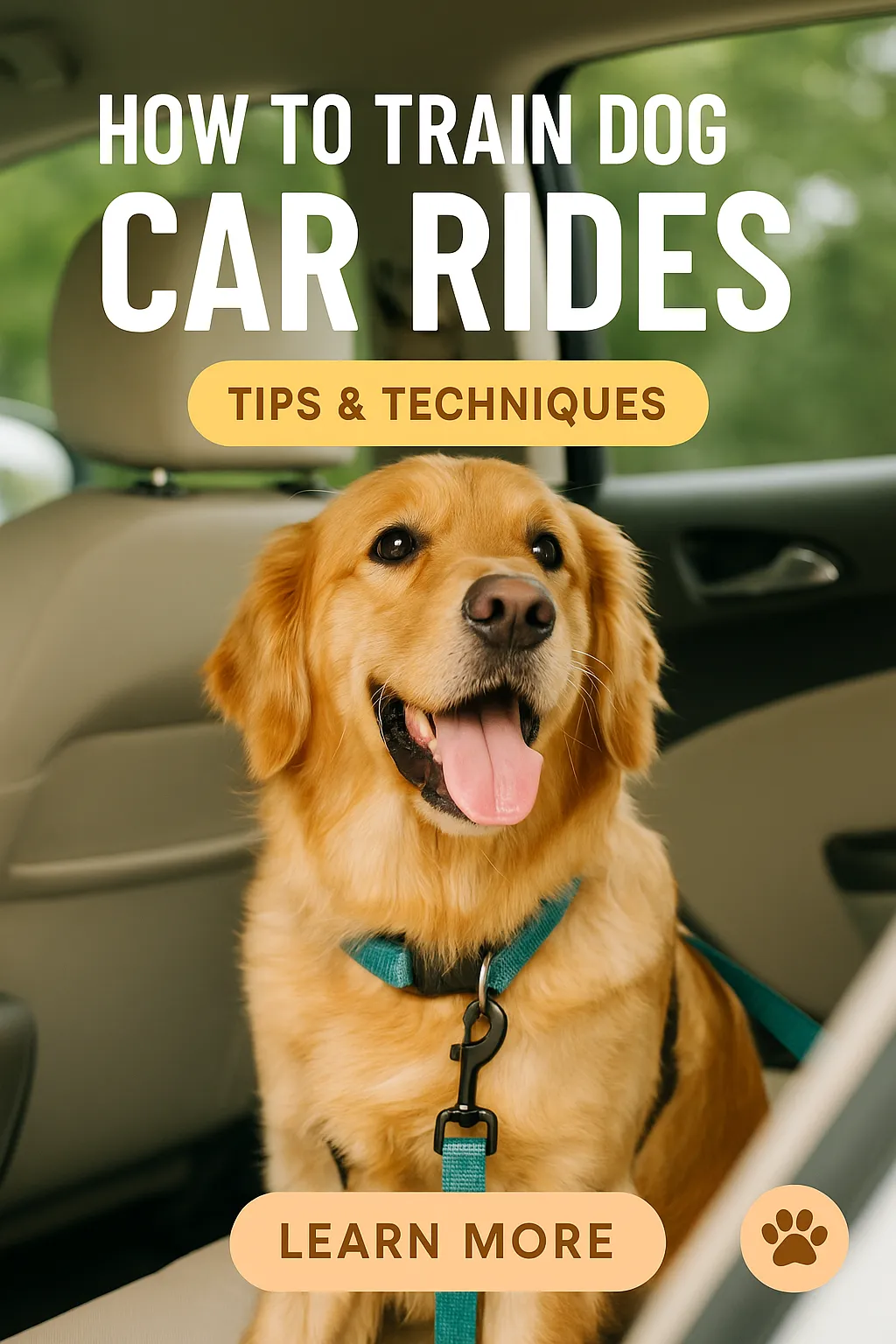 How to Train Dog for Car Rides