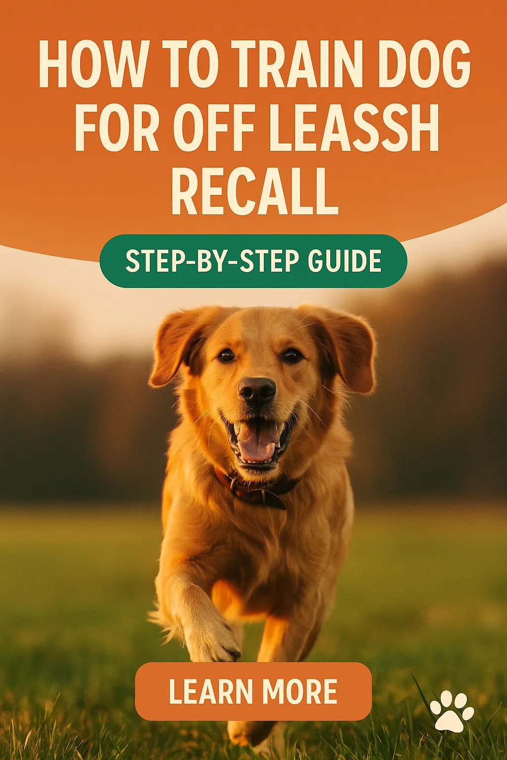 How to Train Dog for Off Leash Recall