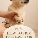 How to Trim Dog Paw Hair