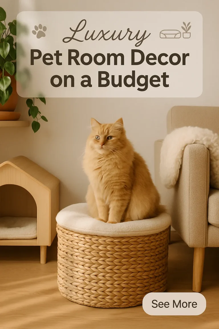 Luxury Pet Room Decor on a Budget