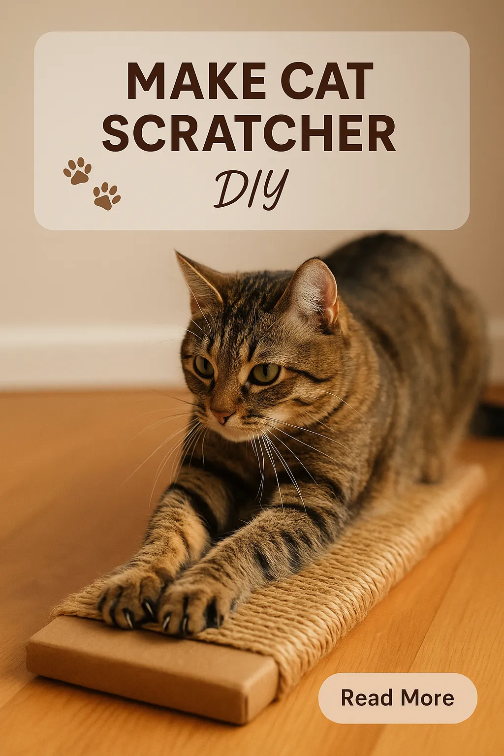 Make Cat Scratcher DIY