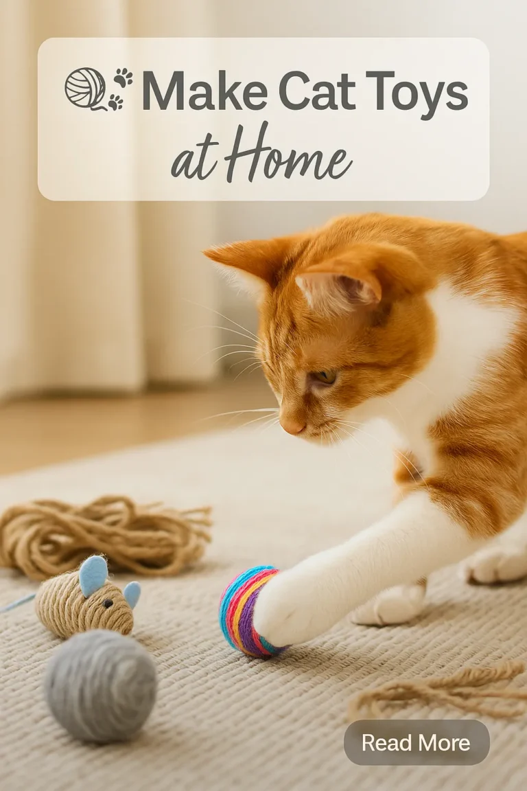 Make Cat Toys at Home
