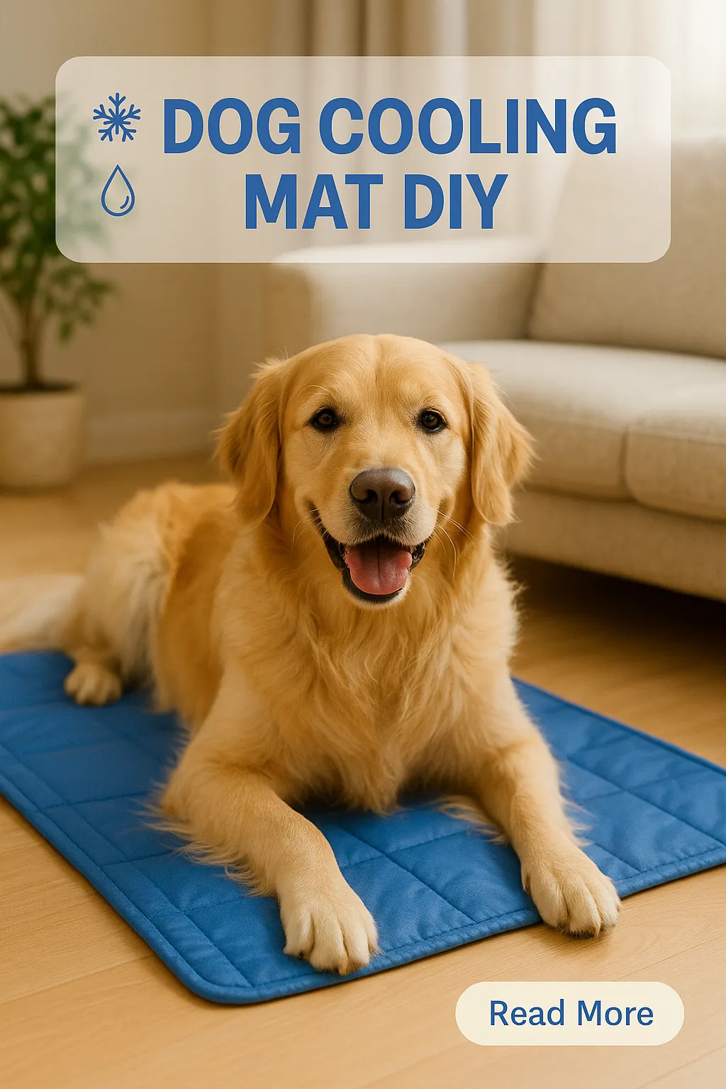 Make a Dog Cooling Mat DIY