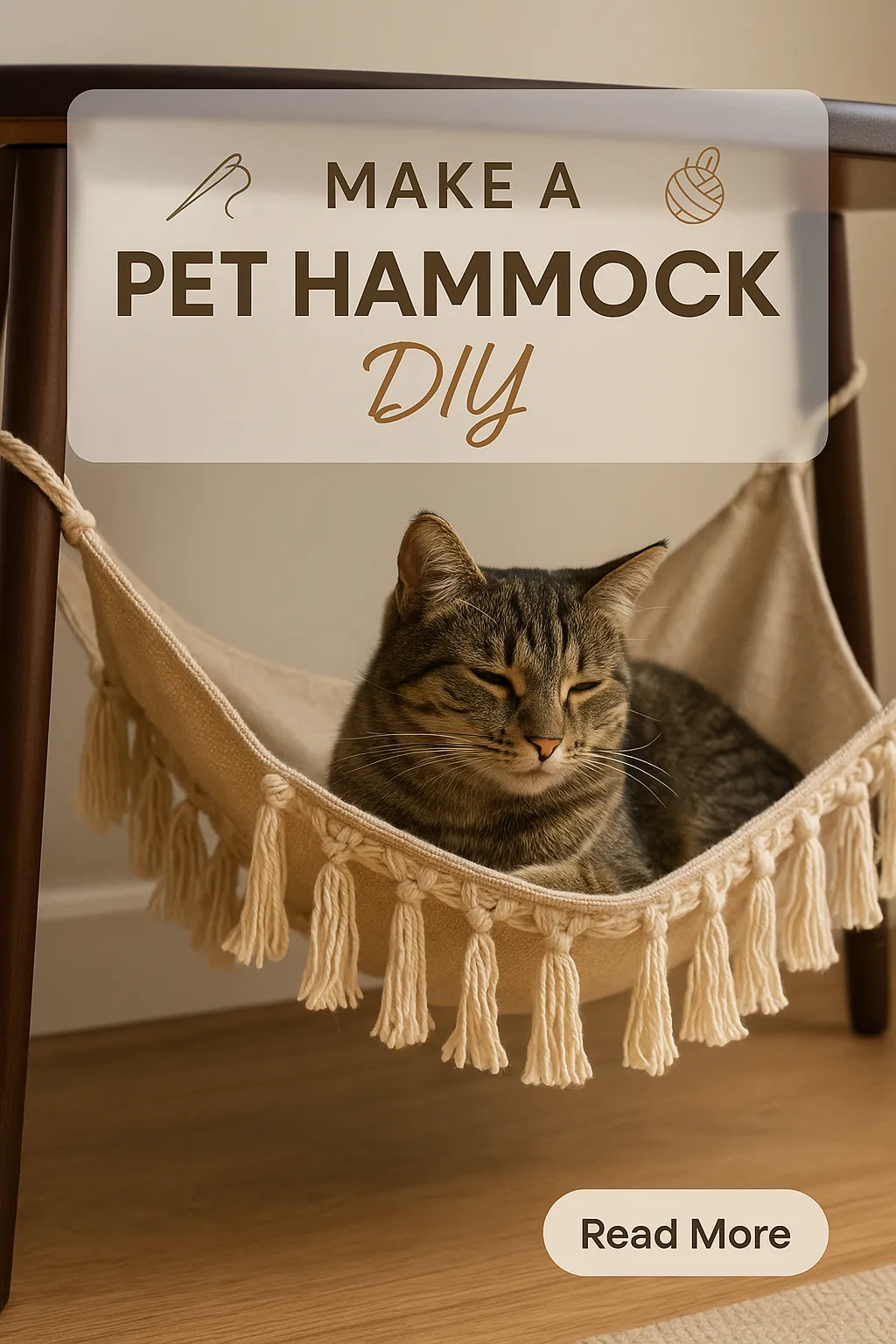 Make a Pet Hammock DIY