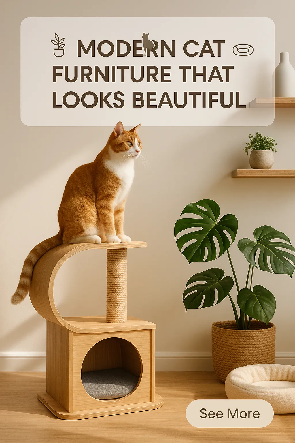 Modern Cat Furniture That Looks Beautiful