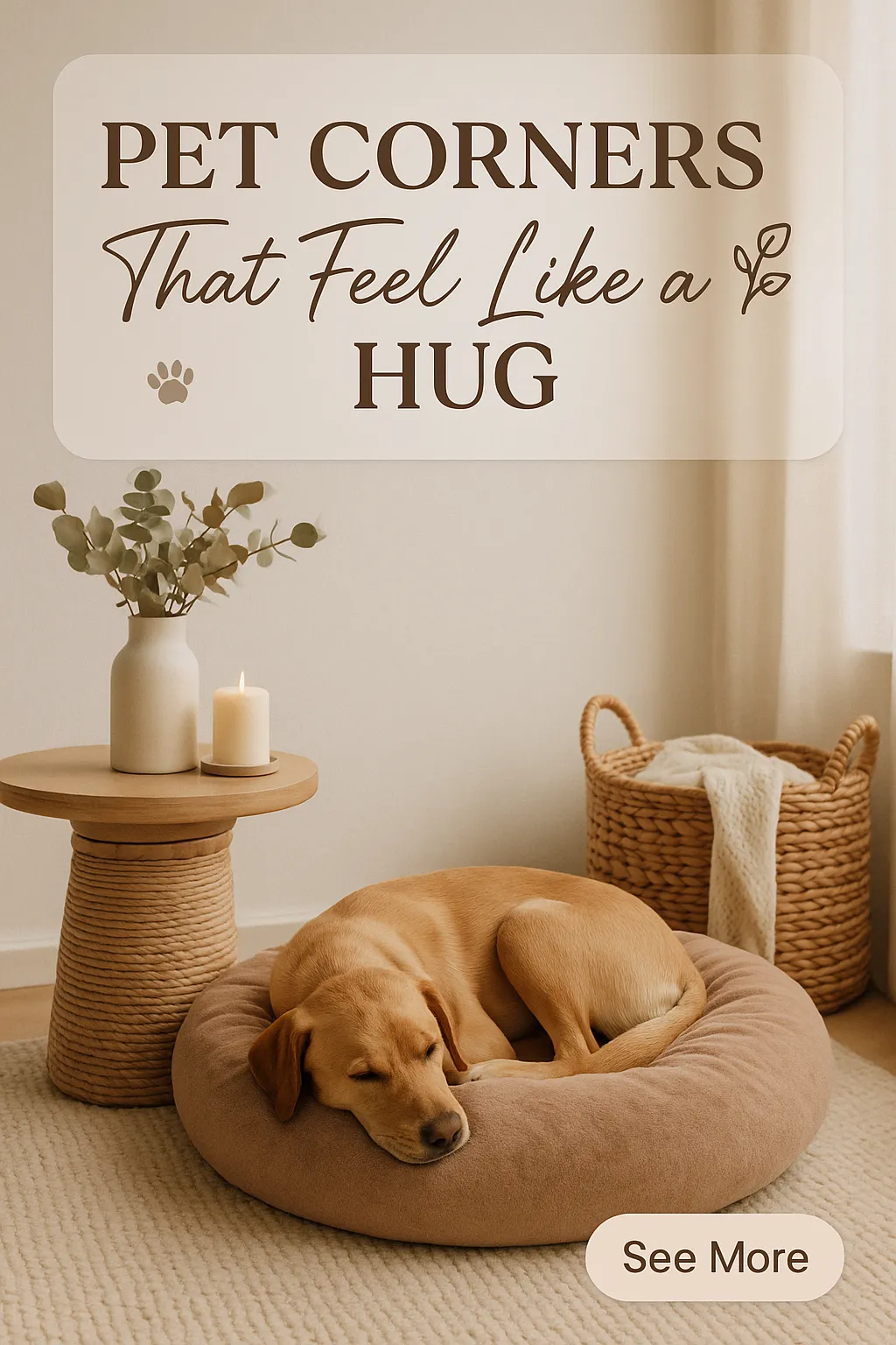 Pet Corners That Feel Like a Hug
