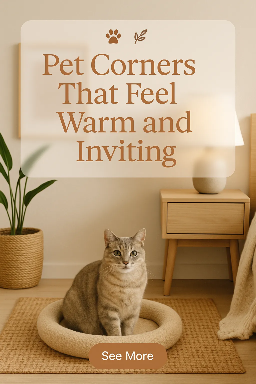 Pet Corners That Feel Warm and Inviting