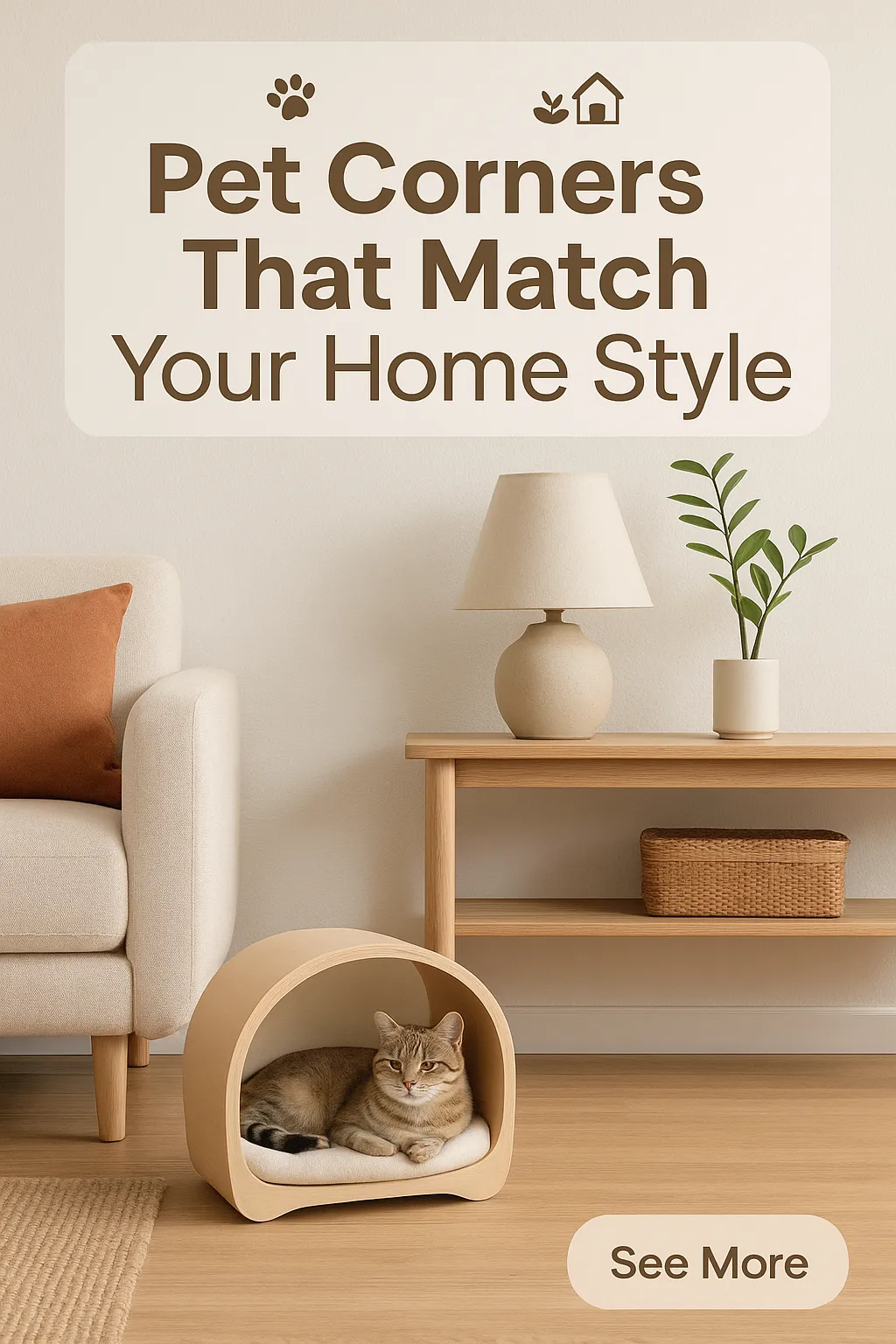 Pet Corners That Match Your Home Style