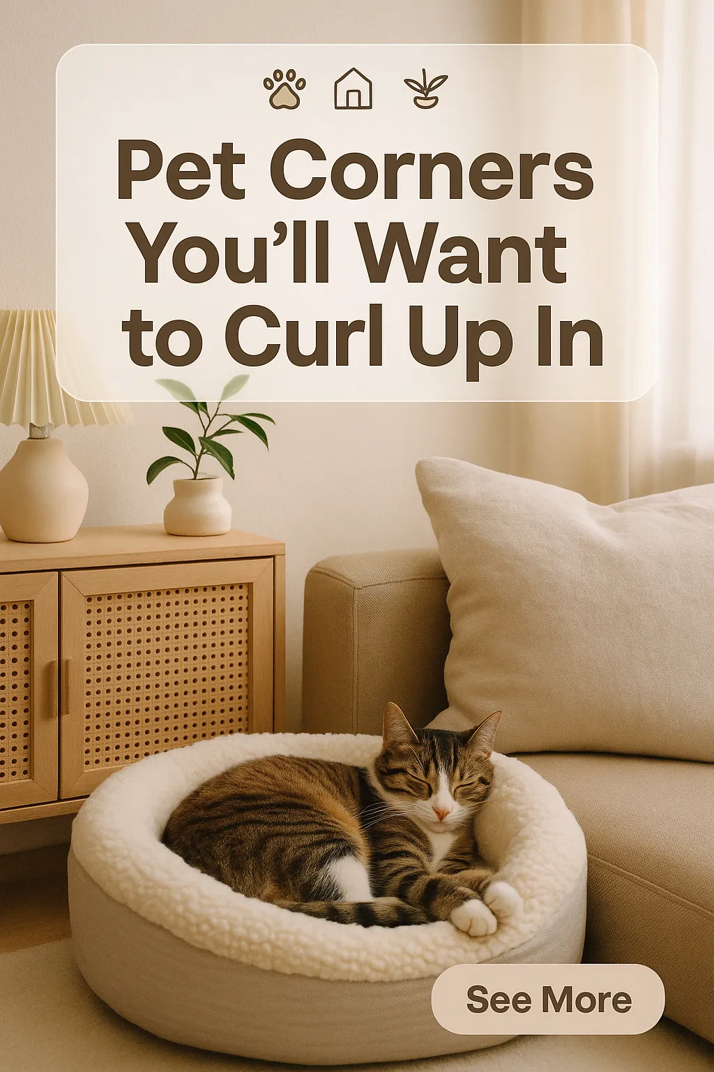Pet Corners Youll Want to Curl Up In