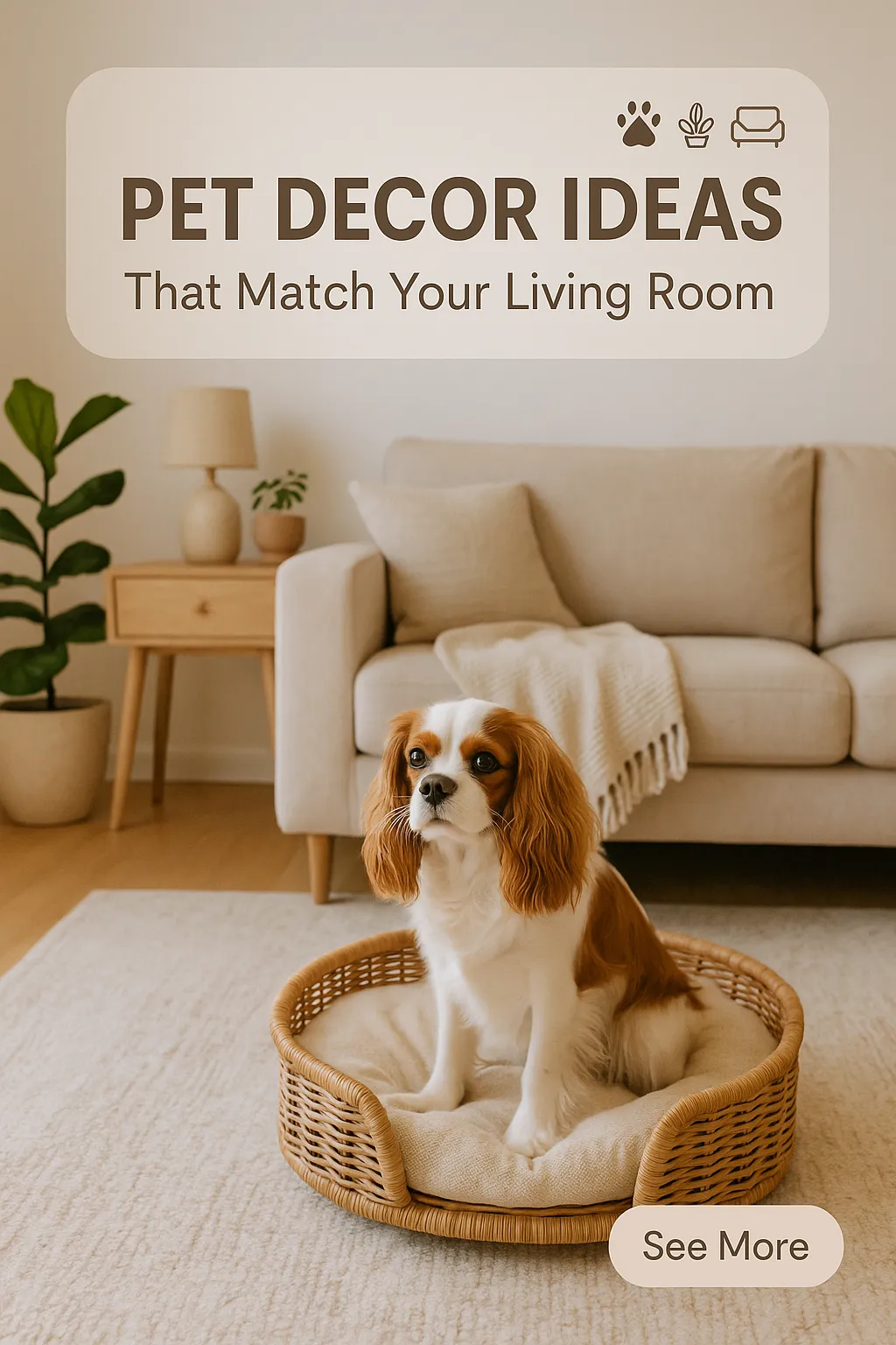 Pet Decor Ideas That Match Your Living Room