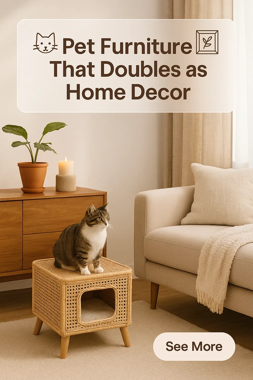 Pet Furniture That Doubles as Home Decor