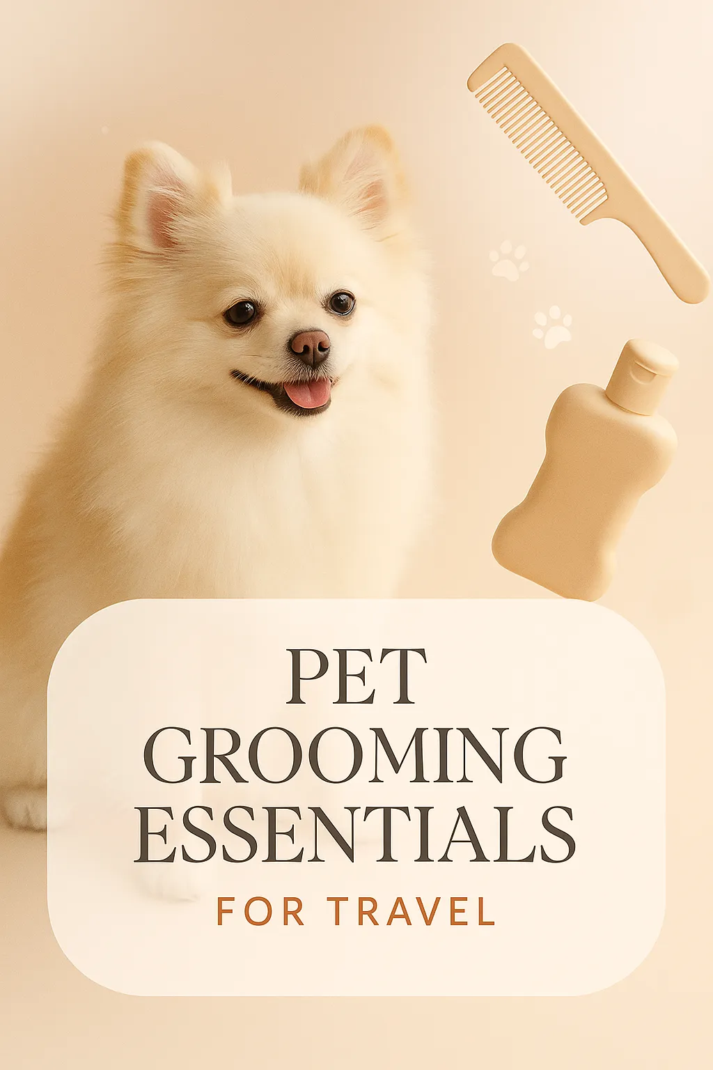 Pet Grooming Essentials for Travel
