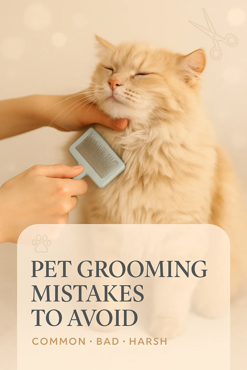 Pet Grooming Mistakes to Avoid