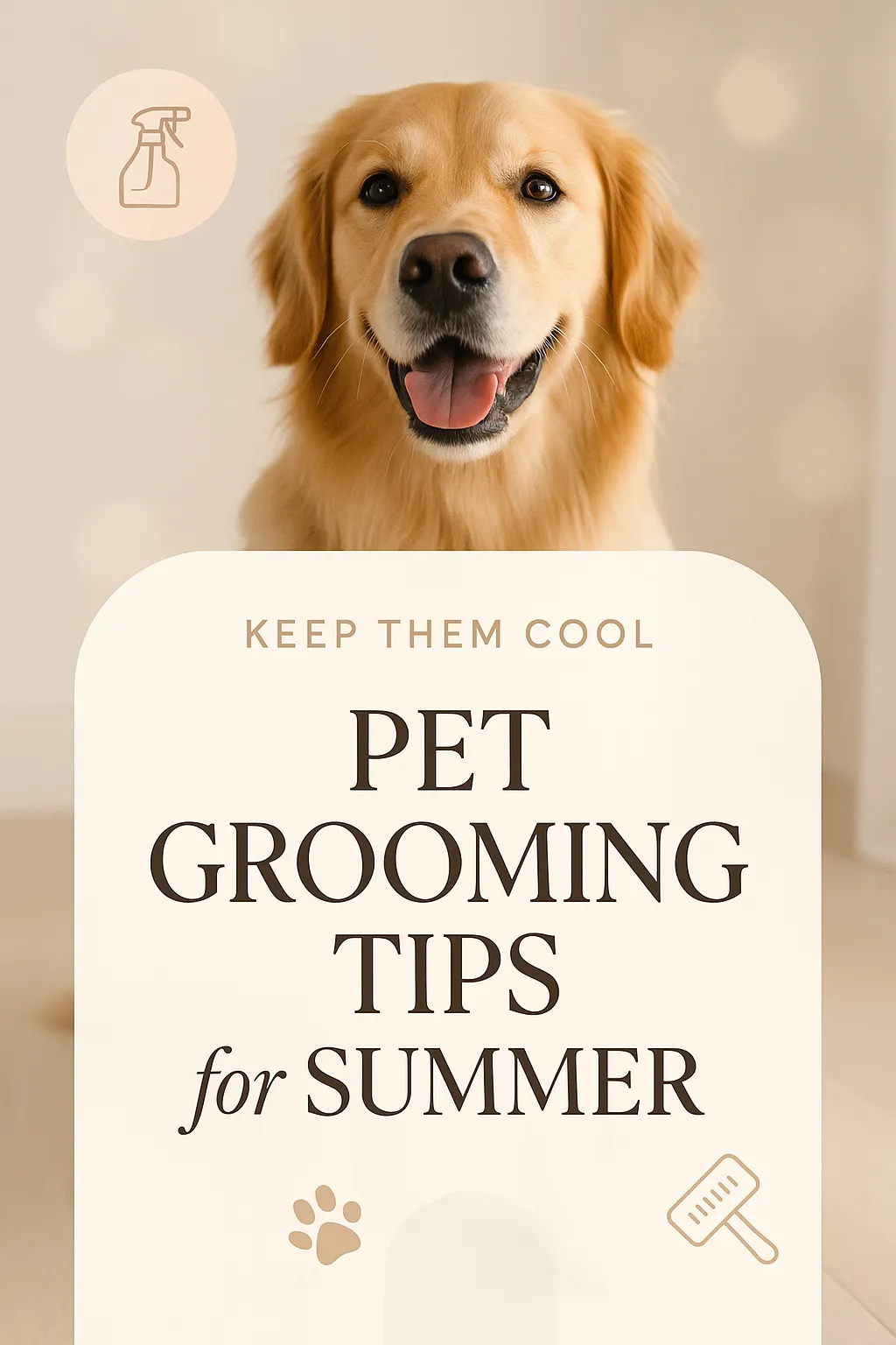 Pet Grooming Tips for Summer