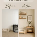 Pet Room Makeover Before and After