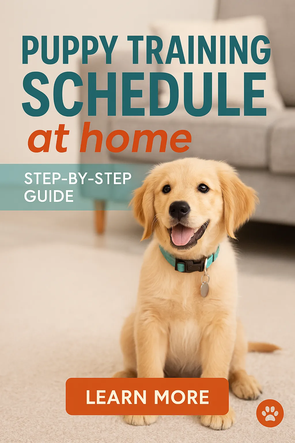 Puppy Training Schedule at Home