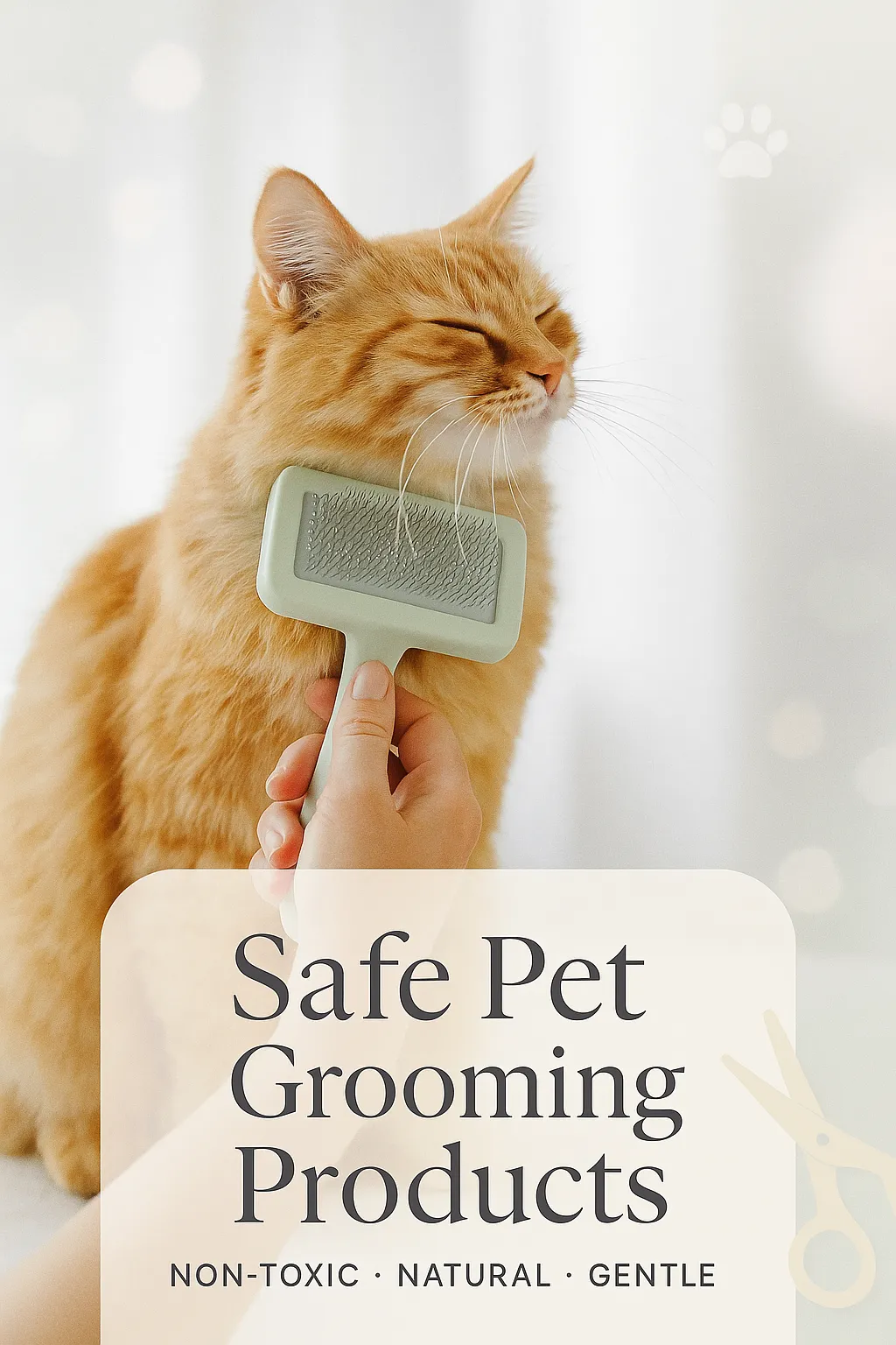 Safe Pet Grooming Products