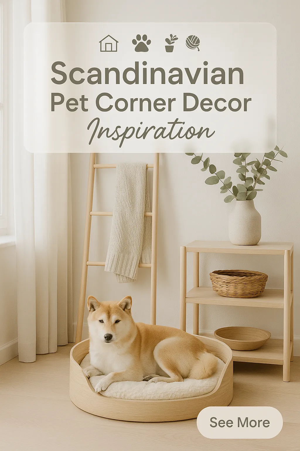Scandinavian Pet Corner Decor Inspiration