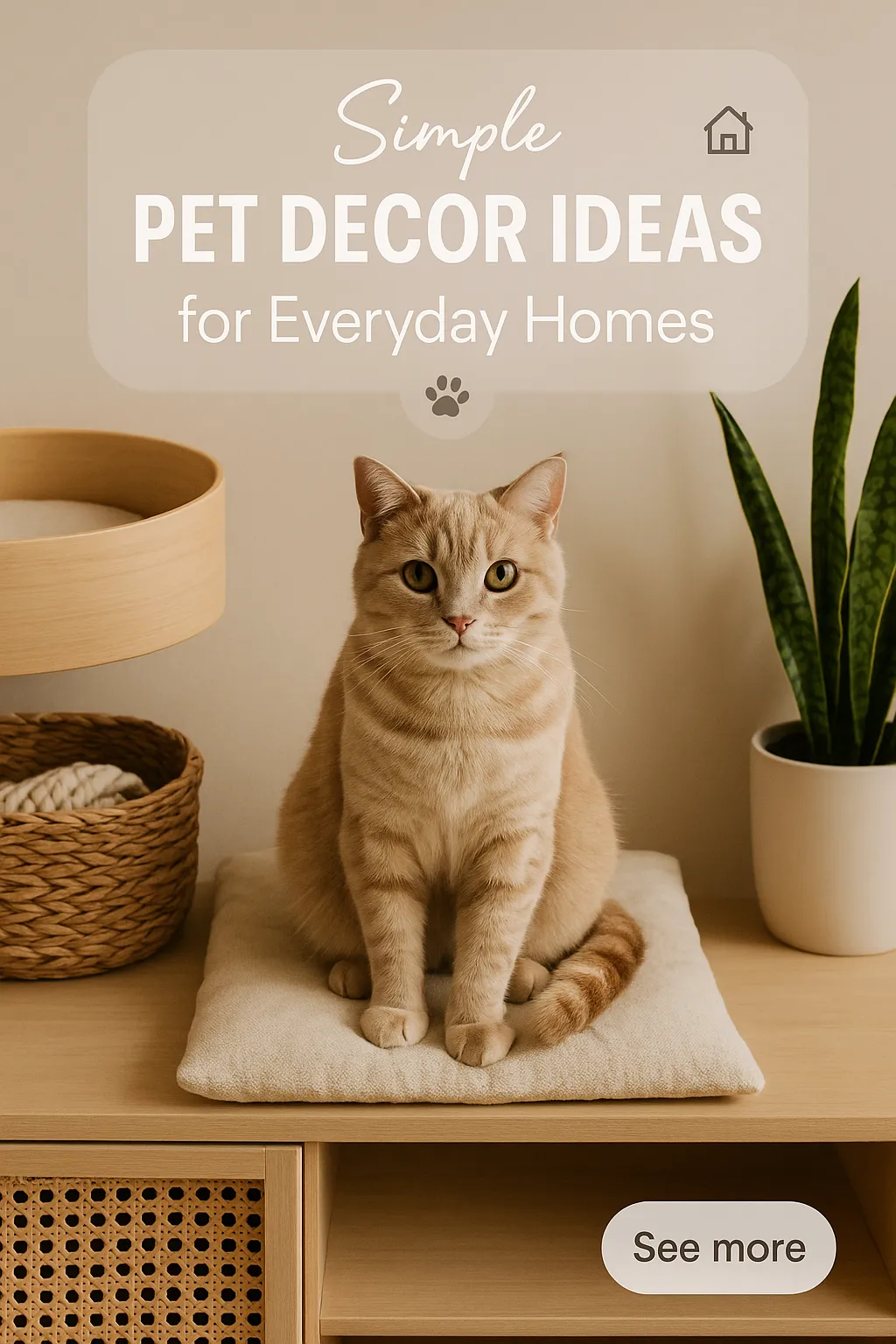 Simple Pet Decor Ideas for Everyday Homes