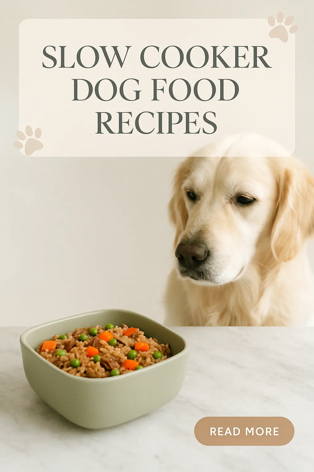 Slow Cooker Dog Food Recipes