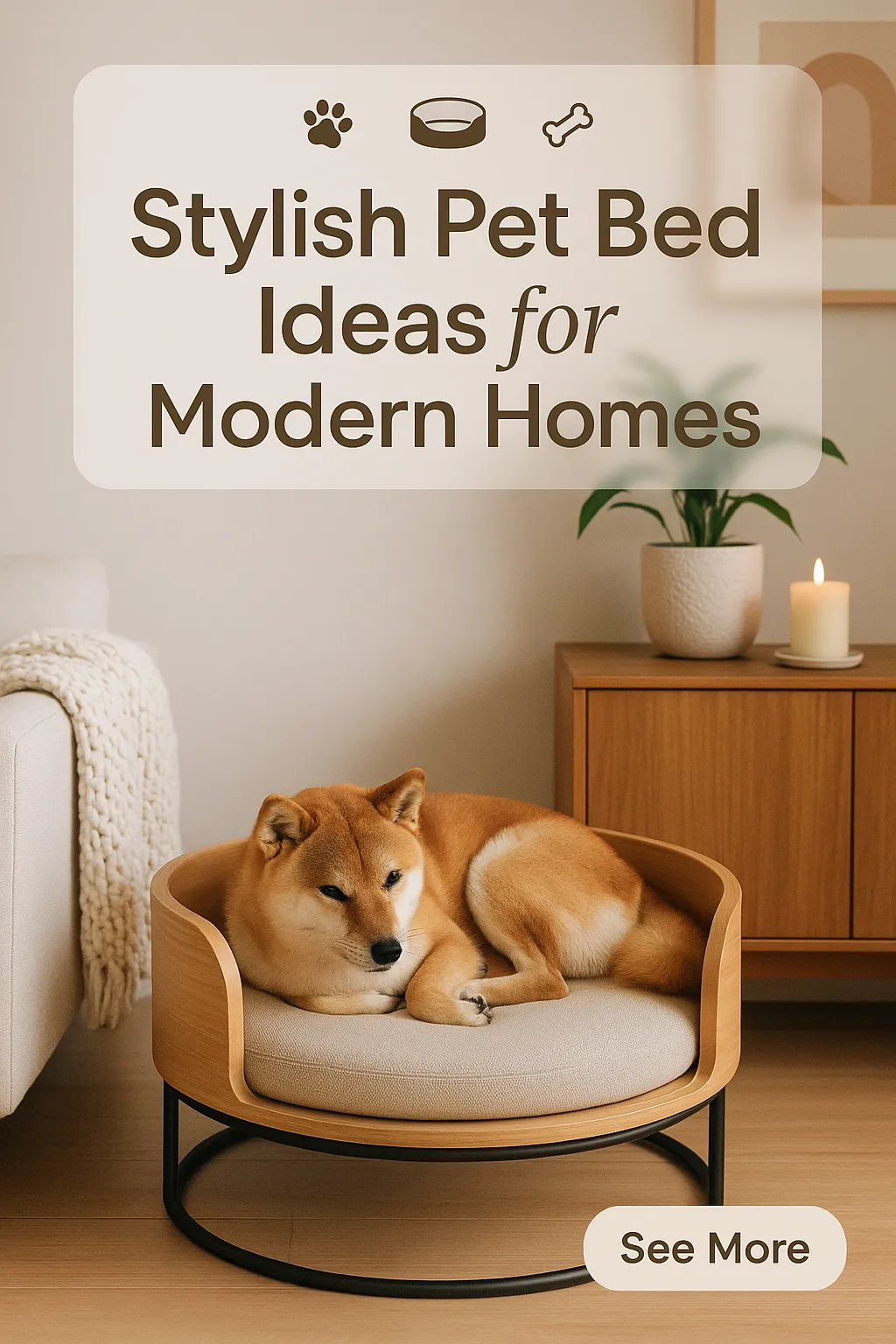 Stylish Pet Bed Ideas for Modern Homes