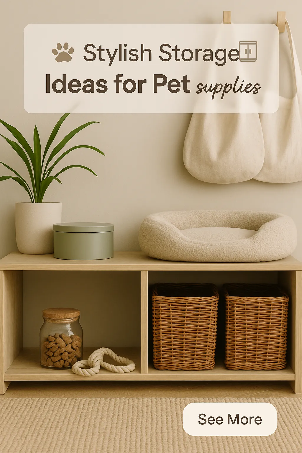 Stylish Storage Ideas for Pet Supplies