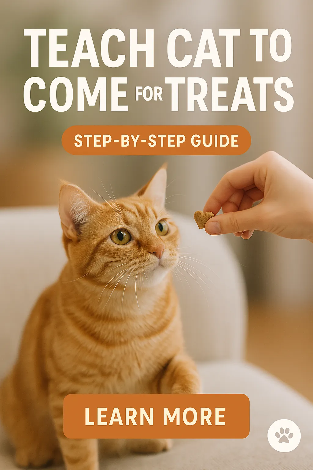 Teach Cat to Come for Treats