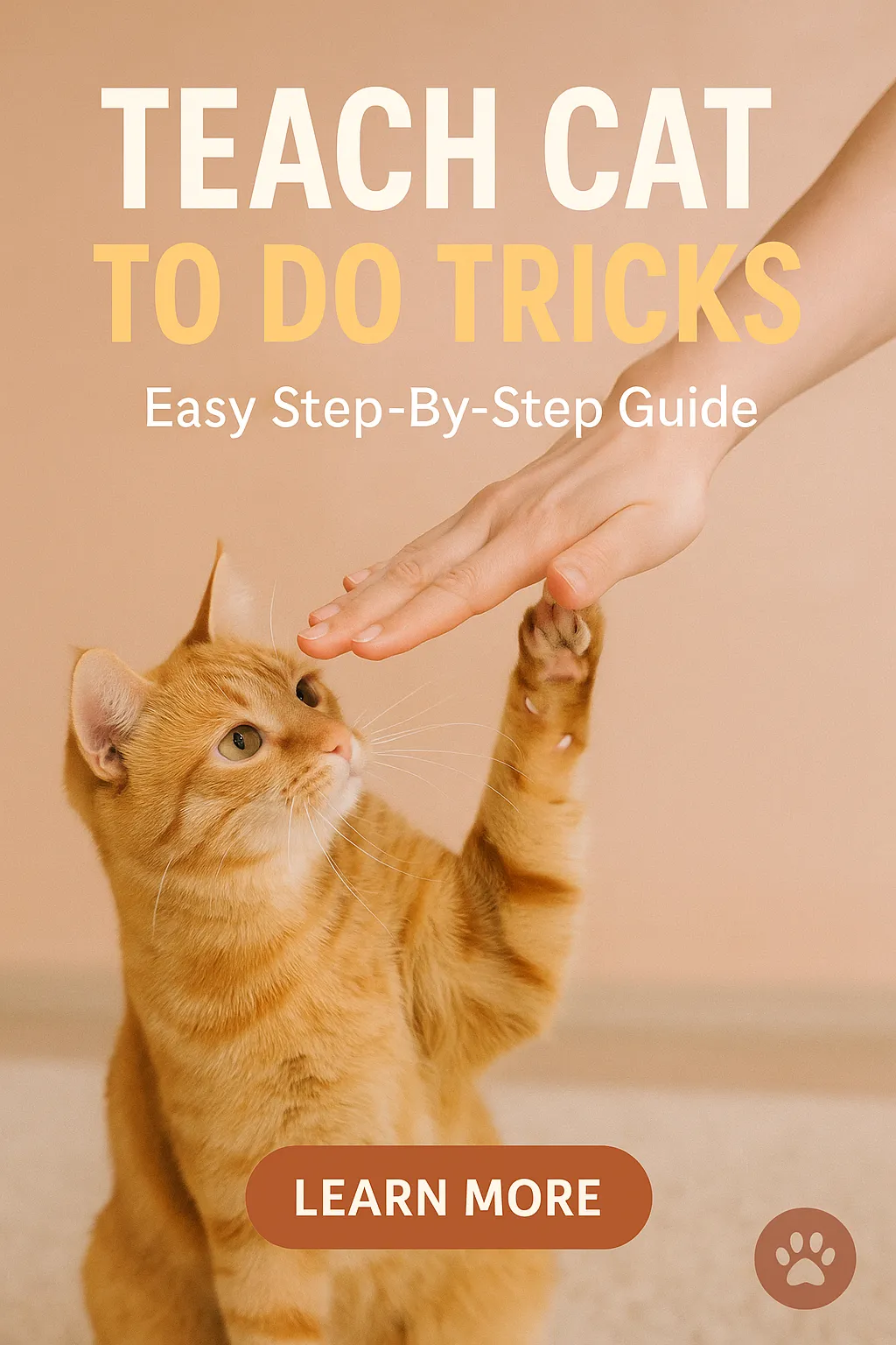 Teach Cat to Do Tricks