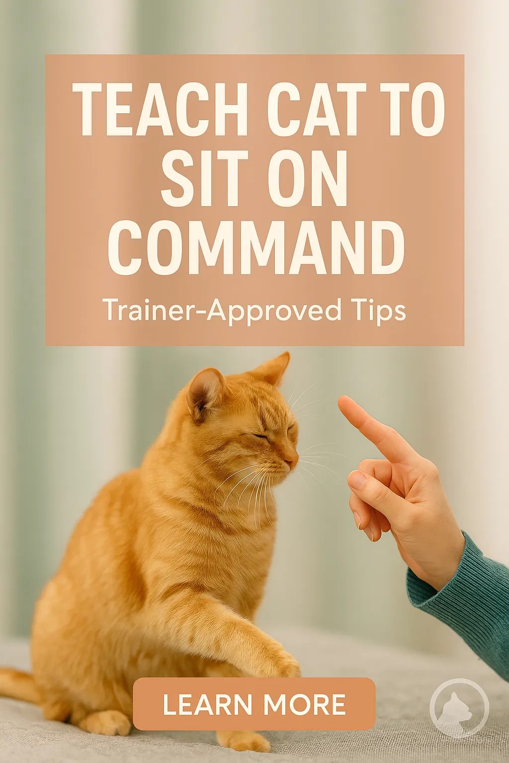 Teach Cat to Sit on Command
