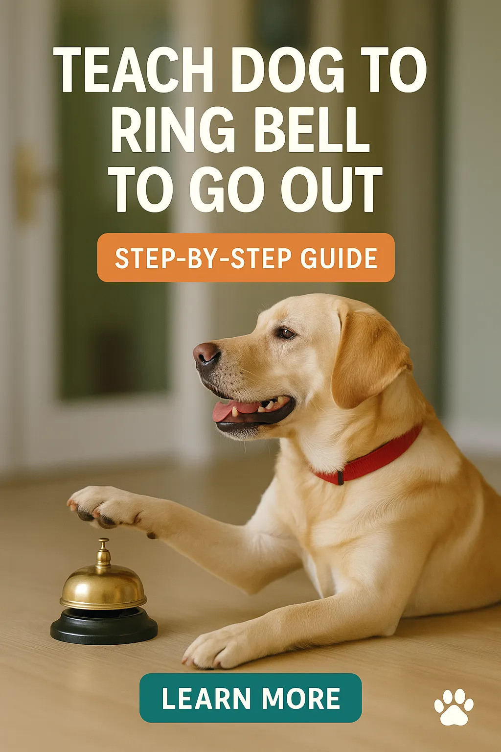 Teach Dog to Ring Bell to Go Out