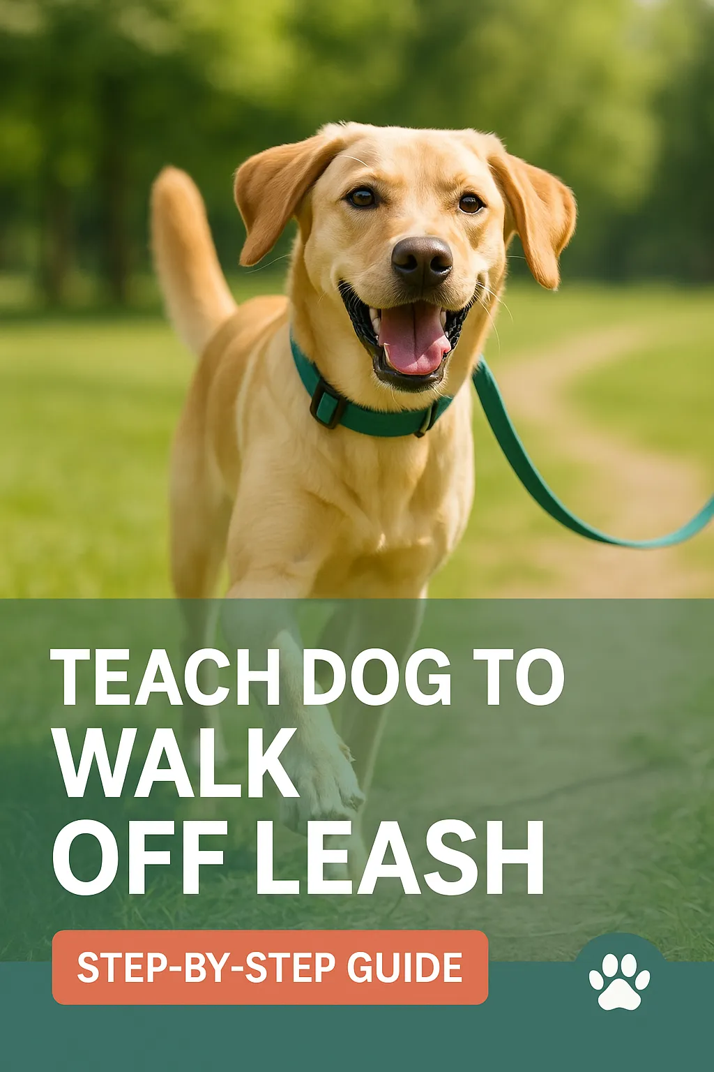 Teach Dog to Walk Off Leash