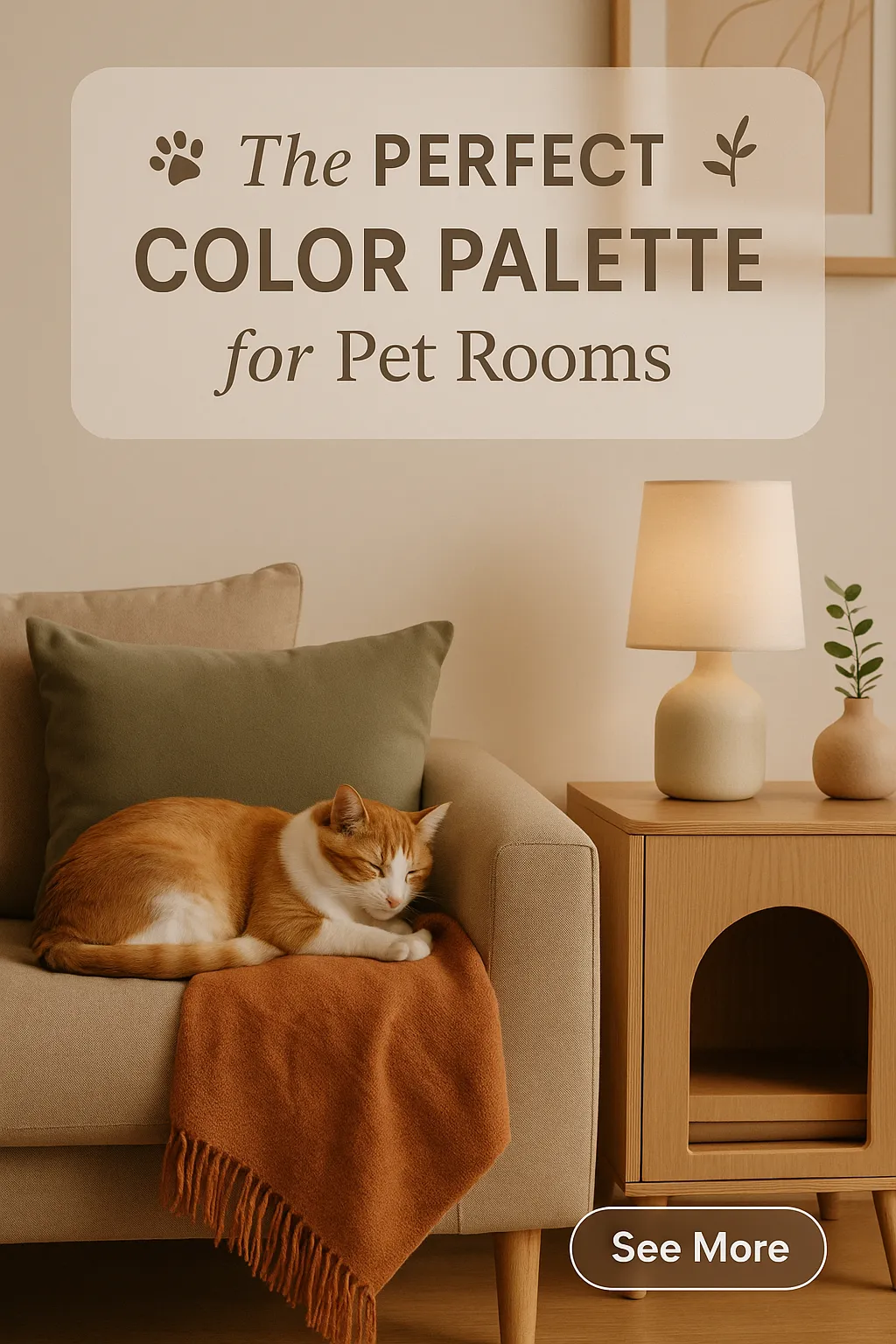 The Perfect Color Palette for Pet Rooms