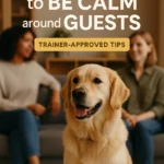 Train Dog to Be Calm Around Guests